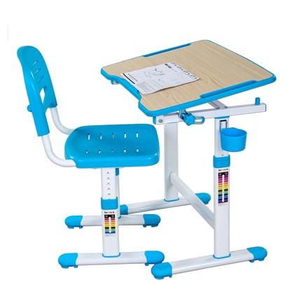 Парта растущая + стул Piccolino II Blue в Мурманске - изображение