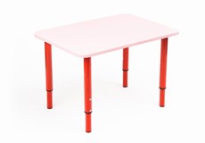 Растущий стол Кузя (Розовый,Красный) в Орле