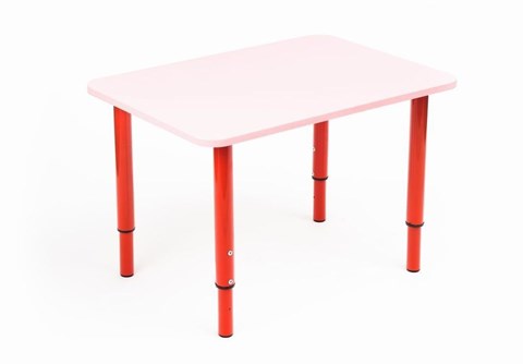 Растущий стол Кузя (Розовый,Красный) в Нефтеюганске - изображение