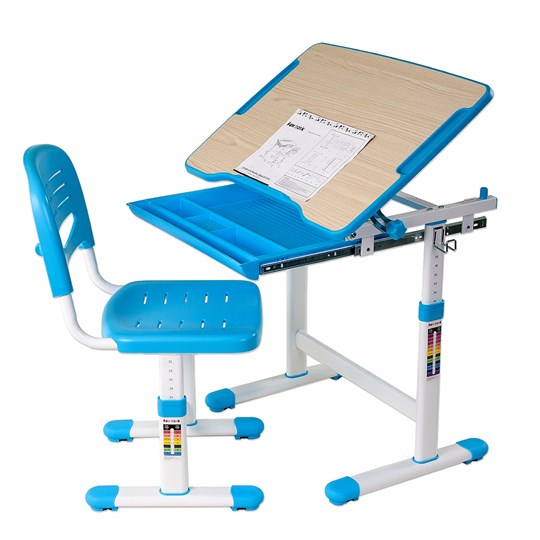 Парта растущая и стул Piccolino Blue в Рязани - изображение 5