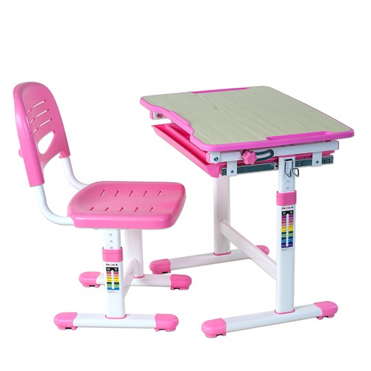 Растущий стол и стул Piccolino Pink в Сургуте - изображение 1