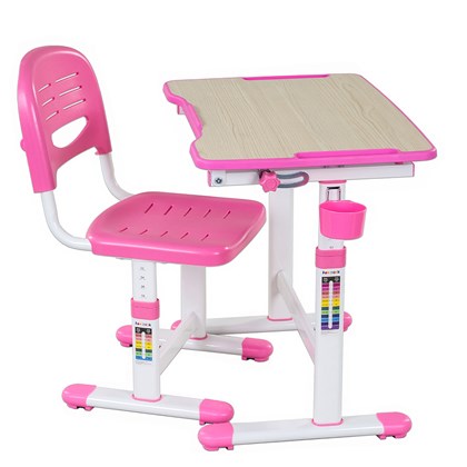 Растущая парта и стул Piccolino II Pink в Смоленске - изображение