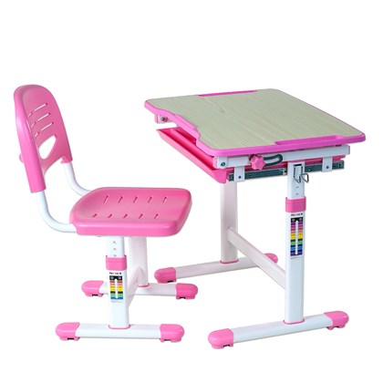 Растущий стол и стул Piccolino Pink в Нефтеюганске - изображение