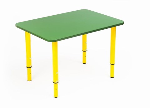 Растущий стол Кузя (Зеленый, Желтый) в Липецке - изображение