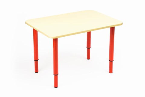 Растущий стол Кузя (Желтый,Красный) в Липецке - изображение