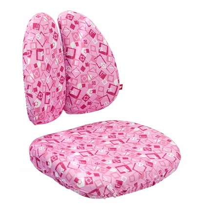 Чехол на кресло DUO, Розовый в ромбик в Курске - изображение