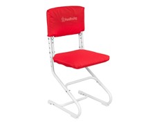 Комплект чехлов на сиденье и спинку стула СУТ.01.040-01 Красный, ткань Оксфорд в Набережных Челнах