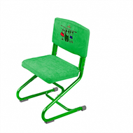Чехол для стула СУТ 01-01 Зеленый, Замша в Набережных Челнах
