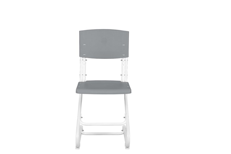 Регулируемый детский стул СУТ.02 Пластик (рост от 115 см), Серый в Тамбове - изображение 1