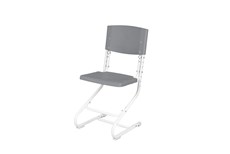 Регулируемый детский стул СУТ.02 Пластик (рост от 115 см), Серый в Благовещенске