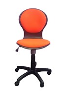 Кресло детское LB-C 03, цвет оранжевый в Красноярске