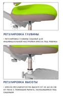 Детское кресло Holto-4F зеленое в Якутске - предосмотр 4