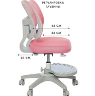 Детское растущее кресло Marte Pink в Екатеринбурге - предосмотр 3