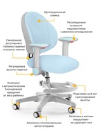 Растущее кресло Mealux Mio, Голубой в Тольятти - предосмотр 2