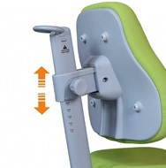 Кресло детское Mealux Onyx (Y-110) G + TG  - обивка серая однотонная + чехол бирюзовый в Липецке - предосмотр 5