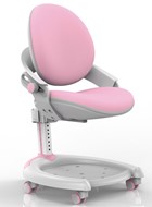 Кресло Mealux ZMAX-15 Plus, Y-710 PN Light, белый металл, обивка светло-розовая однотонная в Магнитогорске