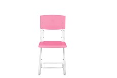 Регулируемый детский стул СУТ.02 Пластик (рост от 115 см), Розовый в Красноярске - предосмотр 1