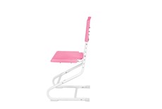 Регулируемый детский стул СУТ.01 Пластик (рост от 130 см), Розовый в Екатеринбурге - предосмотр 2