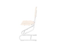 Регулируемый детский стул СУТ.02 Пластик (рост от 115 см), Бежевый в Симферополе - предосмотр 2