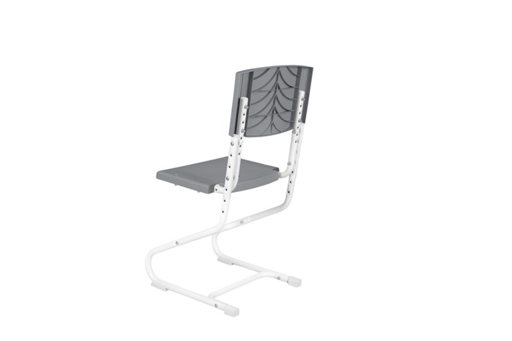 Регулируемый детский стул СУТ.02 Пластик (рост от 115 см), Серый в Нижнем Тагиле - изображение 2