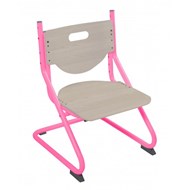 Детский стул SK-2, цвет Береза/Розовый в Нефтеюганске