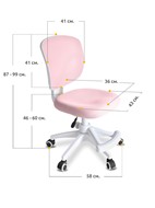 Детский растущий стул Ergokids Soft Air Lite Pink (Y-240 Lite KP) в Смоленске - предосмотр 2