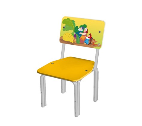 Детский растущий стул Репка Кузя-РЕП(1-3) БЖСр в Сургуте - изображение