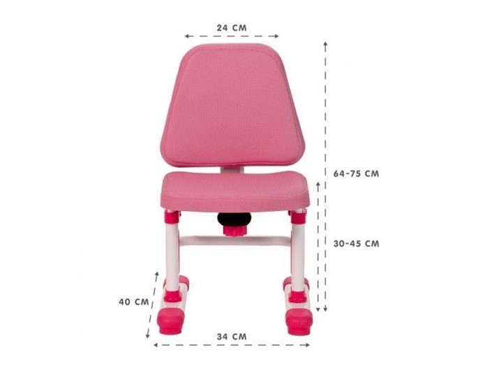 Растущий стул Rifforma-05 LUX, Розовый во Владикавказе - изображение 4