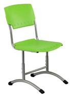 Детский стул регулируемый Отличник.3 3-5, Салатовый RAL 6038/Светло-серый в Саранске