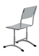 Детский стул регулируемый Отличник.3 3-5, Серый RAL 7040/Светло-серый в Липецке - предосмотр 1