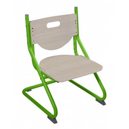 Регулируемый детский стул SK-2, цвет Береза/Зеленый в Тамбове - изображение