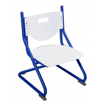 Регулируемый детский стул SK-2, цвет Белый/Синий в Архангельске - изображение