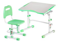 Растущая парта + стул Vivo II Green в Липецке