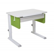 Детский стол-трансформер Юниор, цвет Белый/Зеленый в Кургане