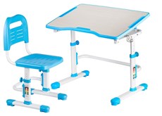 Растущая парта + стул Vivo II Blue в Рязани