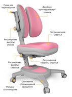 Комплект из кресла и растущей парты Mealux Electro 730 WP + надстр + Y-115 DPG в Екатеринбурге - предосмотр 2