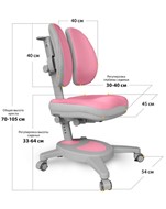 Комплект из кресла и растущей парты Mealux Electro 730 WP + надстр + Y-115 DPG в Улан-Удэ - предосмотр 4