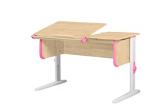 Растущий стол 1/75-40 (СУТ.25) Бежевый/Белый/Розовый в Липецке