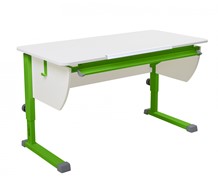 Детский стол-трансформер Моно, цвет Белый/Зеленый/Белый в Липецке