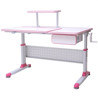Растущий стол Comfort - 34, Розовый в Ижевске - изображение