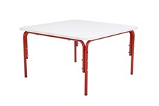 Детский растущий стол Фея Мой малыш, 0-1 гр., белый-красный в Твери