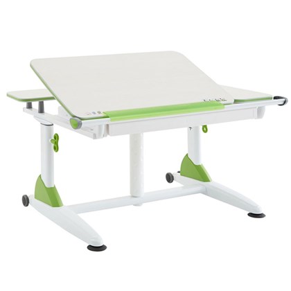 Детский стол-трансформер Эргономик G6-XS с газлифтом и большим пеналом, Зеленый в Твери - изображение