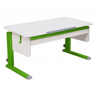 Детский стол-трансформер Моно-2 с лотком, цвет Белый/Зеленый в Курске