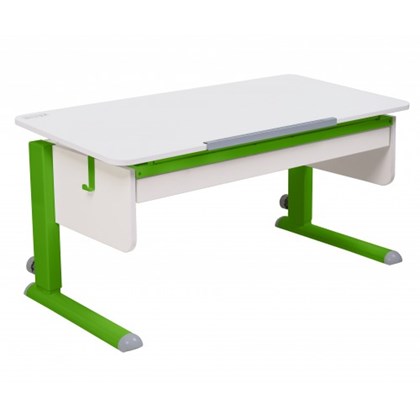 Детский стол-трансформер Моно-2 с лотком, цвет Белый/Зеленый в Липецке - изображение