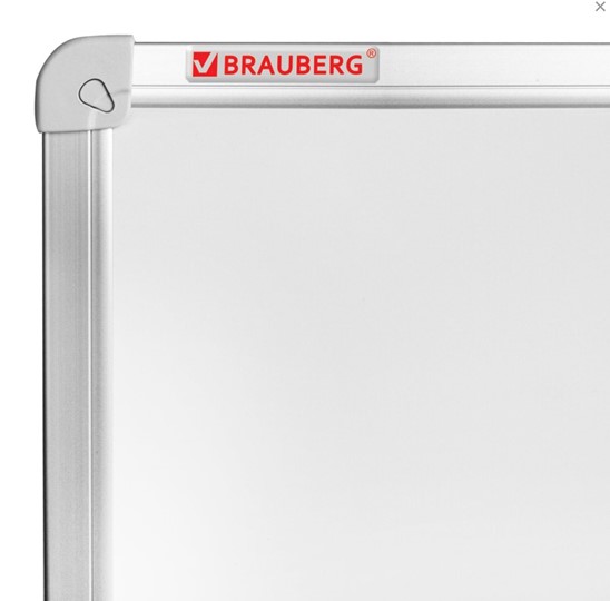 Доска магнитно-маркерная BRAUBERG 120х180 см, алюминиевая рамка в Чебоксарах - изображение 3