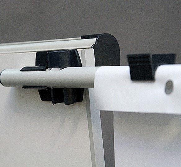 Доска-флипчарт 2х3, TF02/2011, 70x100 см, передвижная, держатели для бумаги в Якутске - изображение 5