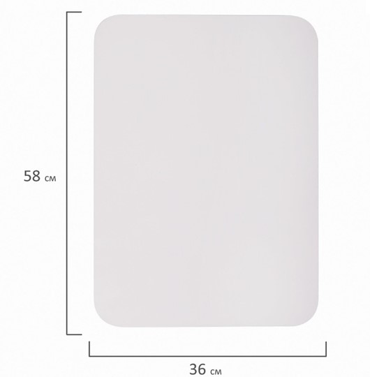 Доска магнитная на холодильник BRAUBERG, 58х36 см с маркером, магнитом и салфеткой в Саранске - изображение 8