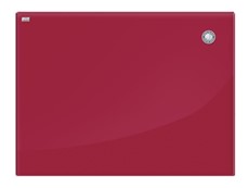 Магнитная стеклянная доска для рисования 2х3 OFFICE TSZ86 R, 60x80 см, красная в Перми